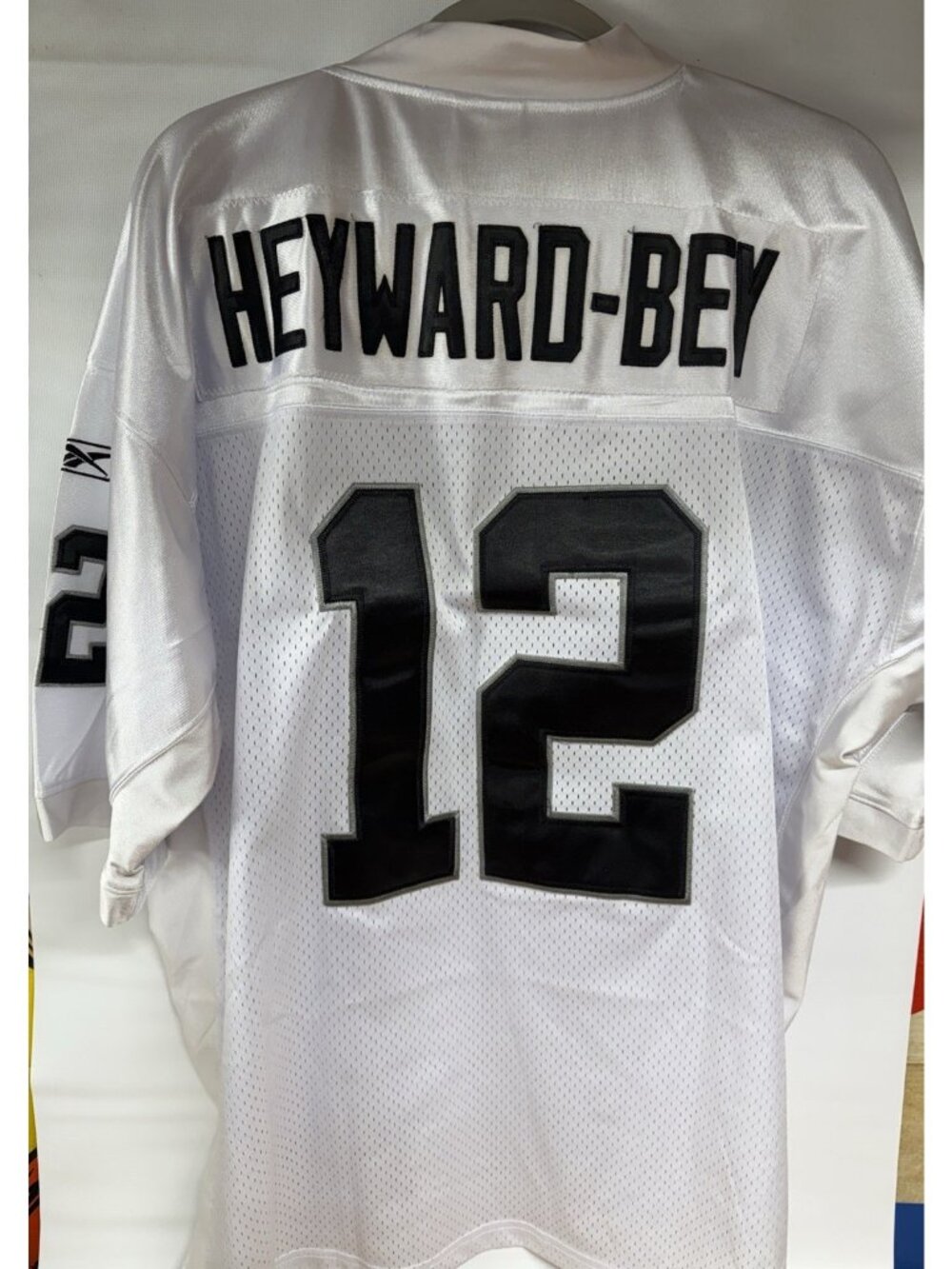 Darrius Heyward-Bey #85 Oakland Raiders NFL White AFC Sewn Nike Jersey Size 52